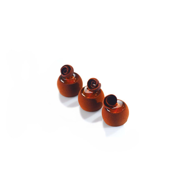 Silicone mould "Bouchées concentriques"