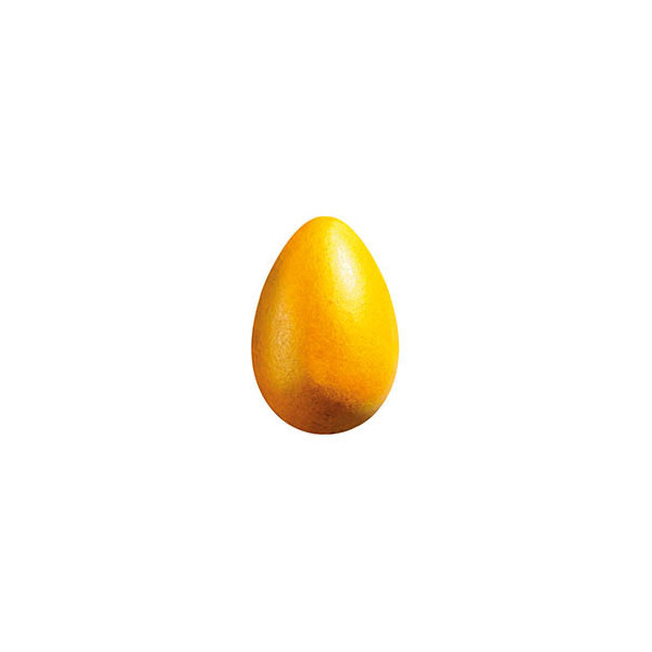 Œufs en chocolat blanc dragéifiés Or