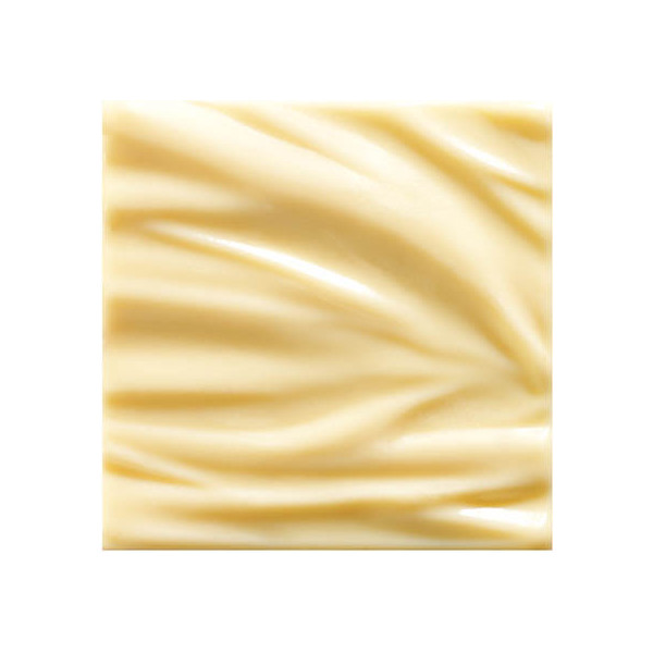 Embouts de bûche en chocolat blanc 'Drapé'