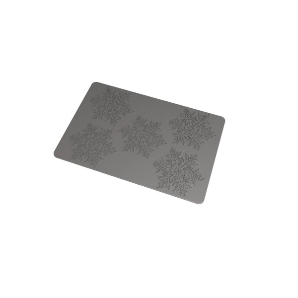 Tapis silicone 'Flocon arctique'