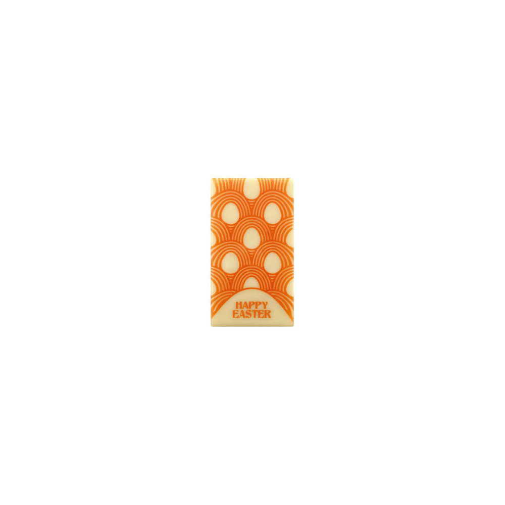Rectangles en chocolat blanc 'Groovy Easter'