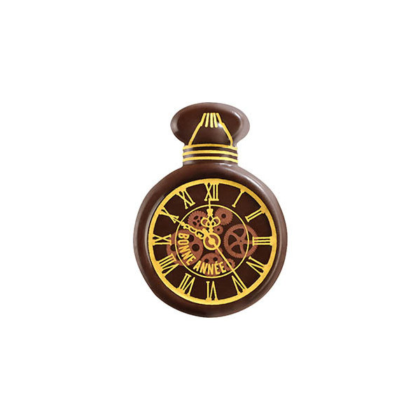 Montres à gousset en chocolat noir