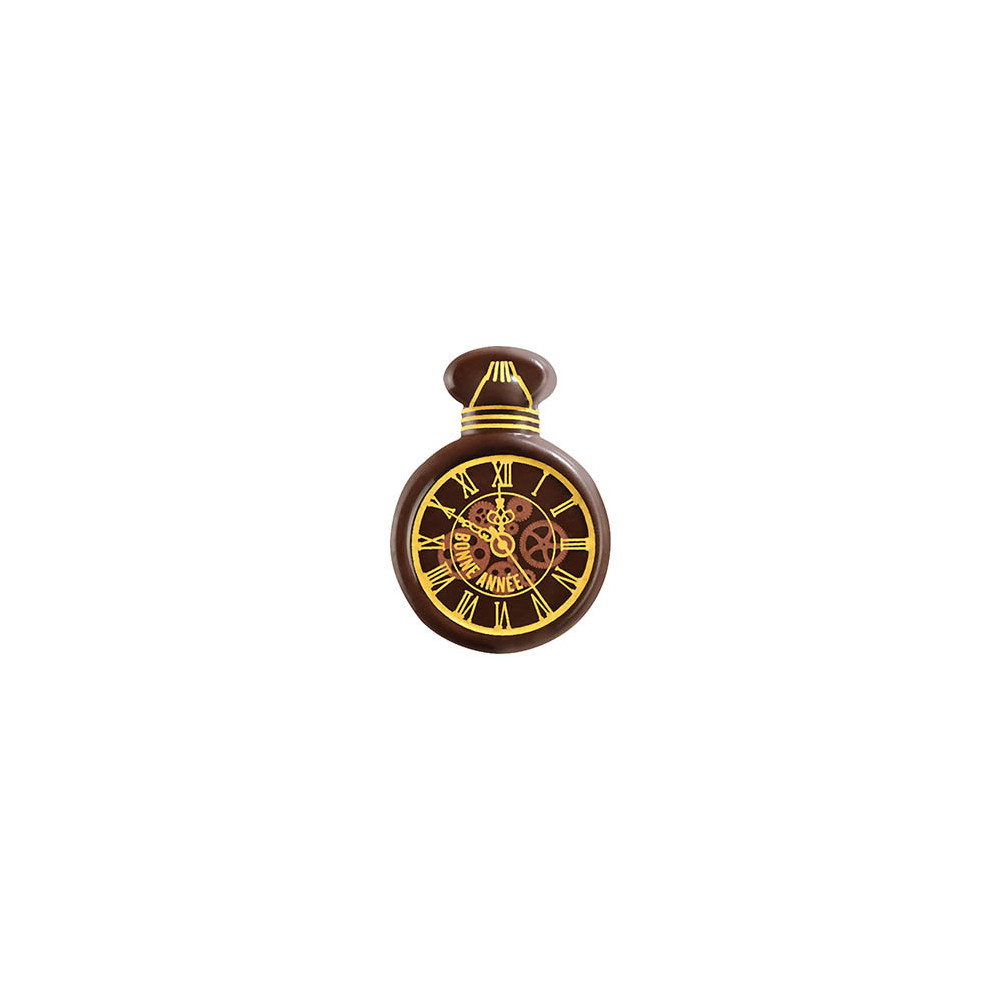 Montres à gousset en chocolat noir