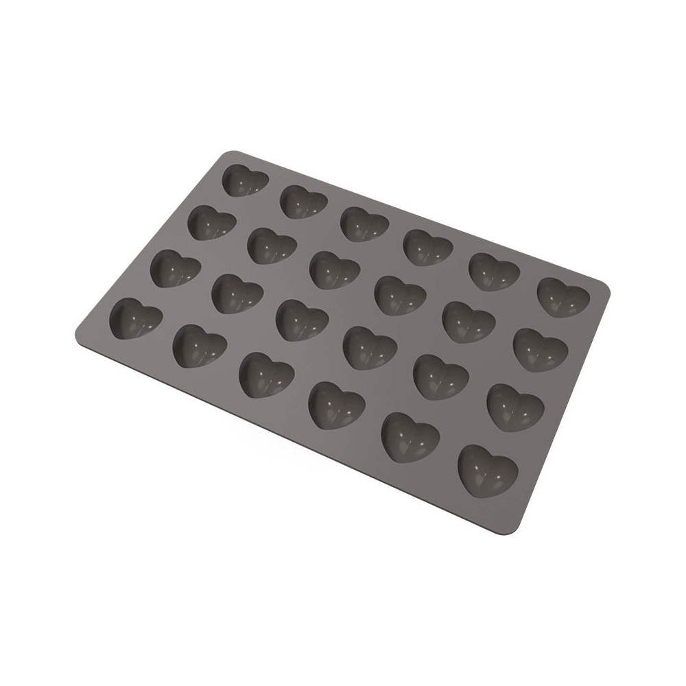Moule silicone 'Bouchée cœur'