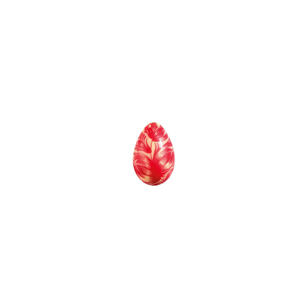 Demi-coques œufs en chocolat blanc 'Gravure'
