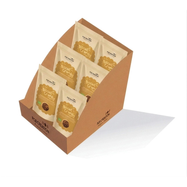 Biscuit Crumbs Oat & Caramel (Bio & Sans gluten) 6 x 400 g