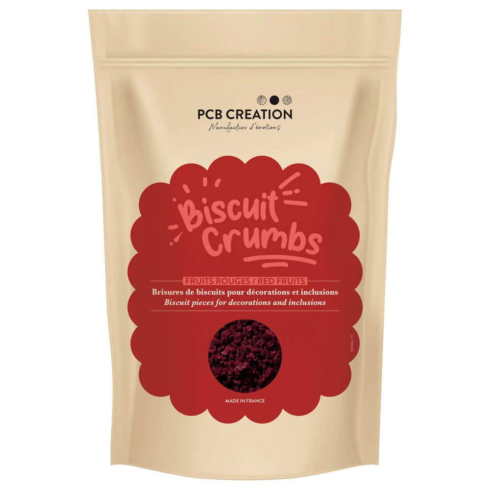 Biscuit Crumbs Fruits rouges 6 x 400 g
