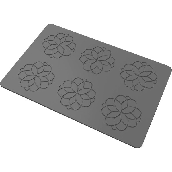 Tapis silicone 'Floral'