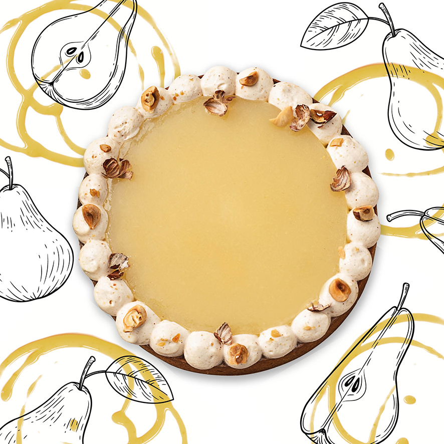 Pear hazelnut tart - Image 0