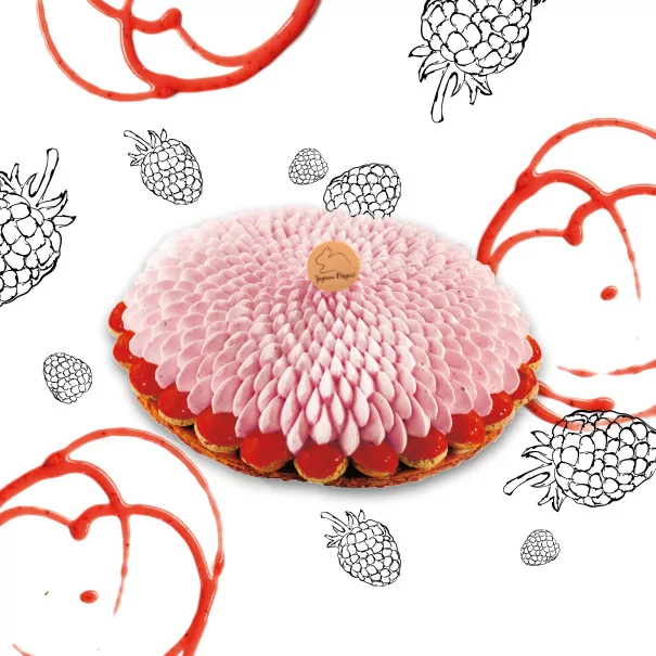Strawberry & Riquette Saint-Honoré - Image 0