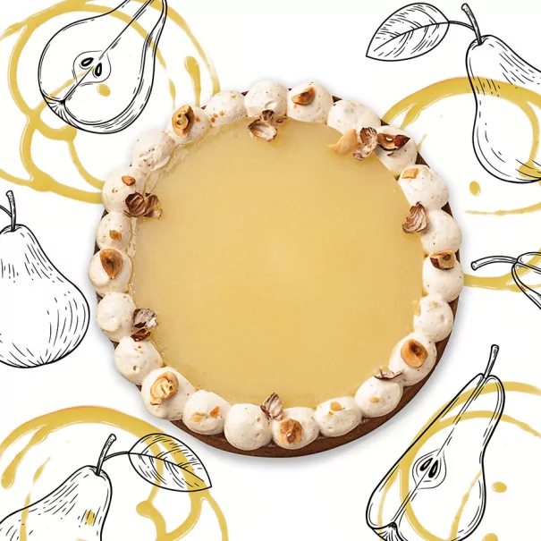 Pear hazelnut tart - Image 0