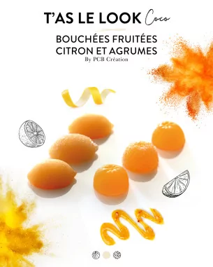Bouchées fruitées citron agrumes