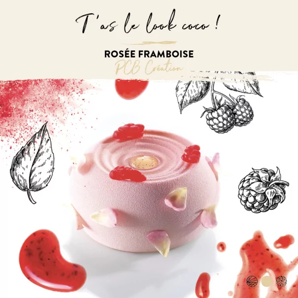 Recette de la Rosée framboise