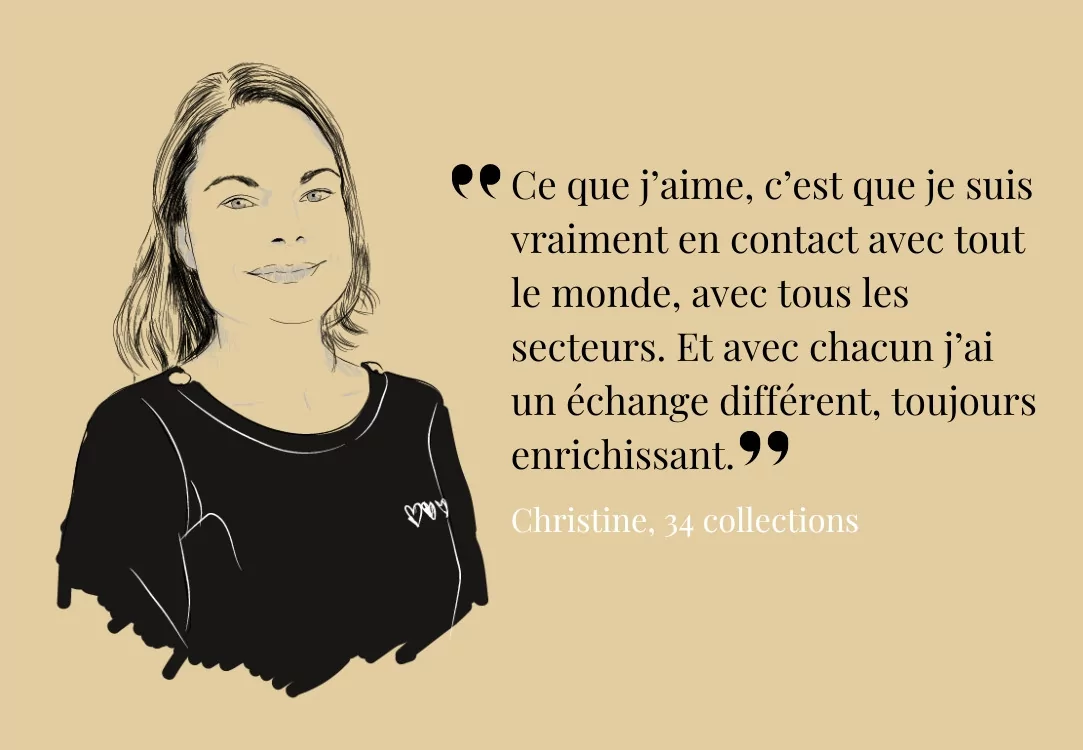 On vous présente Christine